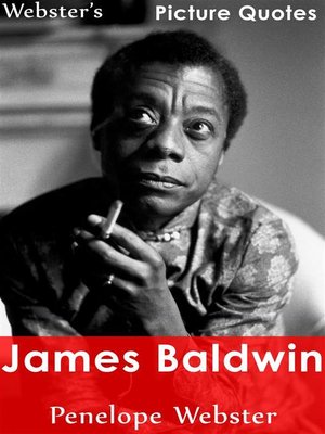 cover image of Webster's James Baldwin Picture Quotes
